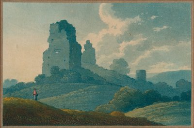 Utsikt ved Oakhampton, 1800-tallet av Unbekannt