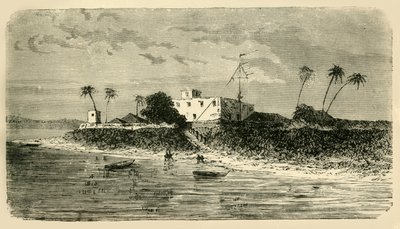 Utsikt ved munningen av Hooghly, 1890. av Unbekannt