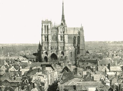 Utsikt fra klokketårnet, Amiens, Frankrike, 1895. av Unbekannt