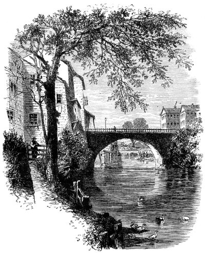 Utsikt i Hartford, Connecticut, c1600-tallet c1880 av Unbekannt