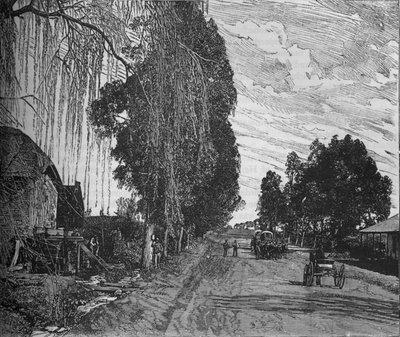Utsikt nær Pretoria, c1880 av Unbekannt