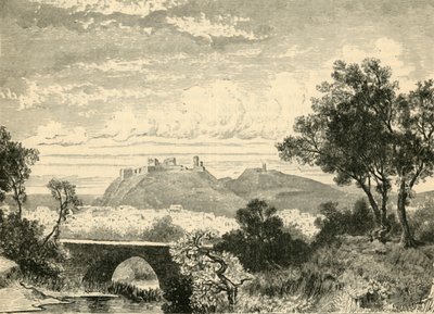 Utsikt over Athen, 1890. av Unbekannt