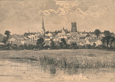Utsikt over Dorchester, 1800-tallet av Unbekannt