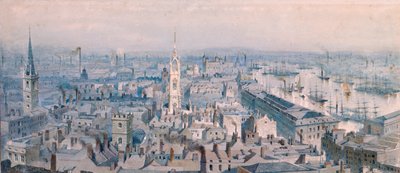 Utsikt over London av Unbekannt