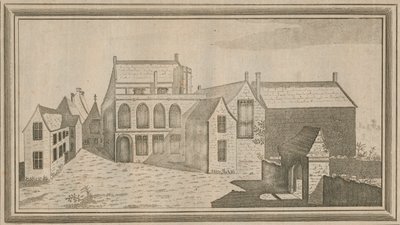 Utsikt over Minster Lovel Priory i fylket Oxford, 1784 av Unbekannt