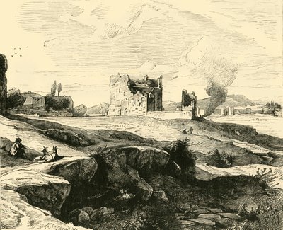 Utsikt over Campagna fra Via Appia, 1890. av Unbekannt