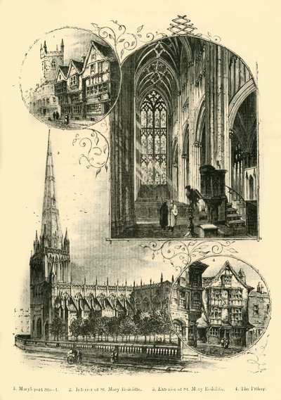 Utsikt i Bristol, 1898. av Unbekannt