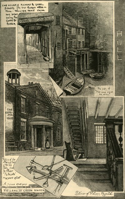 Utsikt i Hull, 1898. av Unbekannt