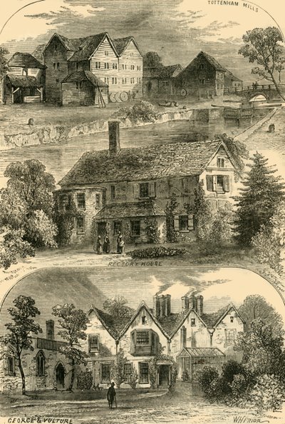 Utsikt i Tottenham, c1876. av Unbekannt
