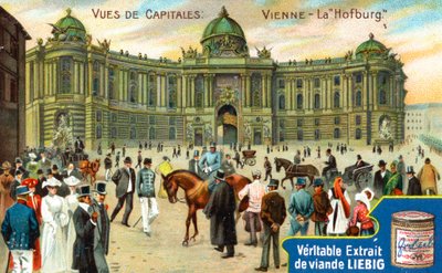 Utsikt over hovedsteder: Hofburg, Wien, ca 1900 av Unbekannt
