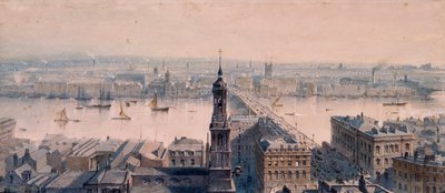 Utsikt over London av Unbekannt