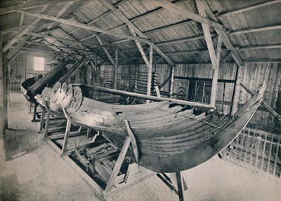 Vikingskip, 1914. av Unbekannt