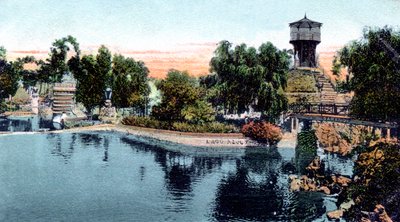 Villa Dolores, Blue Lake, Montevideo, Uruguay, ca. 1900-tallet av Unbekannt