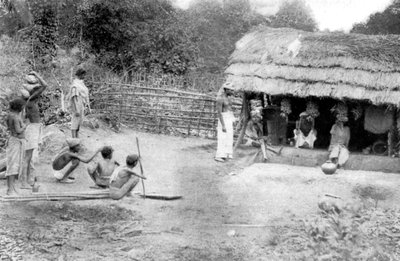 Landsby utstøtte shopping i Sør-India, 1926 av Unbekannt