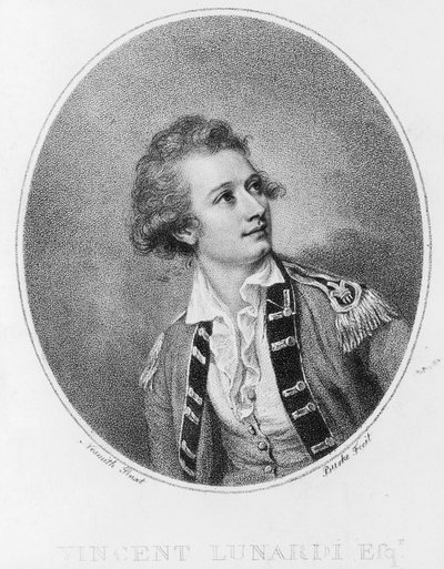 Vincenzo Lunardi, c1770 av Unbekannt