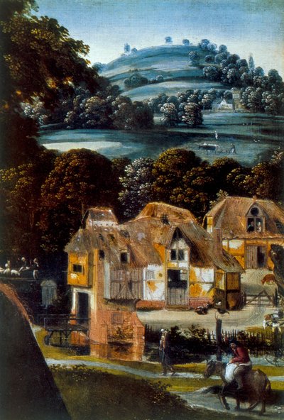 Jomfru og barn, detalj, 1500-tallet av Unbekannt