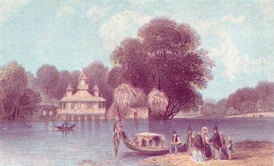 Virginia Water, 1800-tallet. av Unbekannt