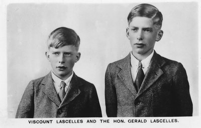 Viscount Lascelles og Hon Gerald Lascelles, 1937 av Unbekannt