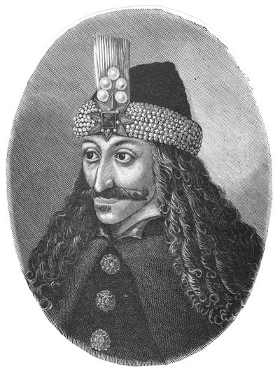 Vlad Tepes Vlad III, The Impaler, hersker over Wallachia 1456-1462 og 1476-1477 av Unbekannt