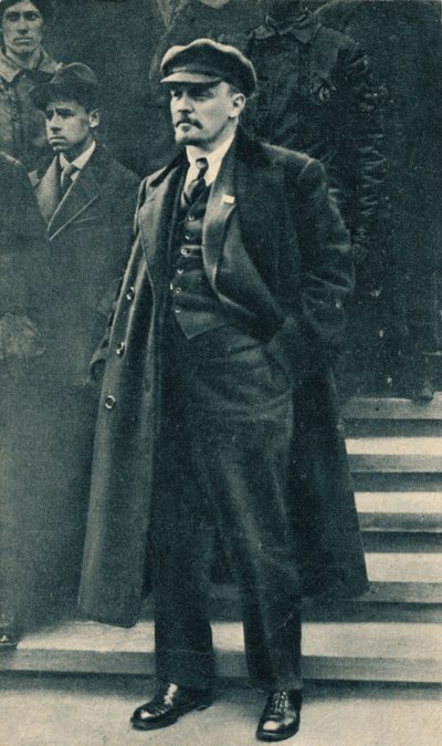 Vladimir Ilich Lenin, russisk bolsjevikleder, Moskva, Russland, 1. mai, 1919 av Unbekannt
