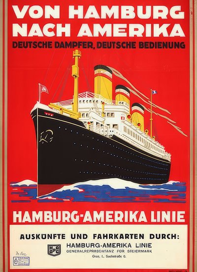 Fra Hamburg til Amerika. Østerrike, Graz, 1938-1939 (J. Weiner, Wien) av Unbekannt