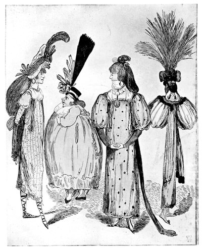Waggoners Frocks or No Bodys fra 1795, 1795 av Unbekannt