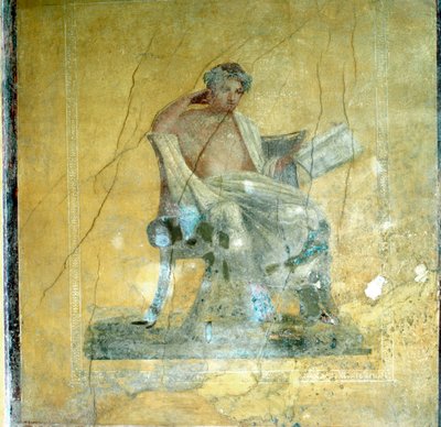 Veggfresco, House of the Menander, Pompeii av Unbekannt