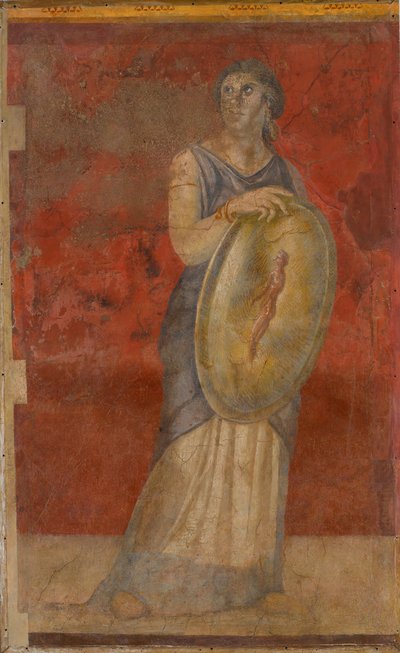 Veggmaleri fra rom H i villaen til P. Fannius Synistor på Boscoreale, ca. 50-40 f.Kr. av Unbekannt