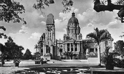 Krigsminnesmerke og rådhus, Durban, Sør-Afrika av Unbekannt