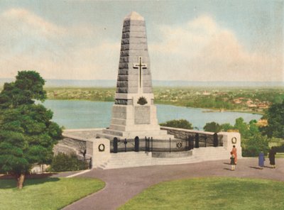 Krigsminnesmerke, c1947. av Unbekannt