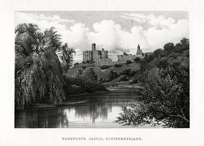 Warkworth Castle, Northumberland, 1896 av Unbekannt