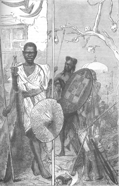 Warriors of the Mahdi, c1885 av Unbekannt