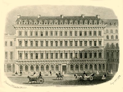 Washington Hotel, Liverpool, 1874. av Unbekannt