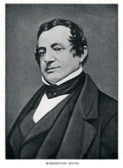Washington Irving, amerikansk forfatter, 1900-tallet av Unbekannt