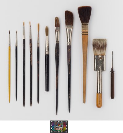 Aquarellwerkzeuge von John Singer Sargent von Unbekannt