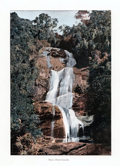 Foss i Tijuca, Rio de Janeiro, Brasil, 1800-tallet av Unbekannt
