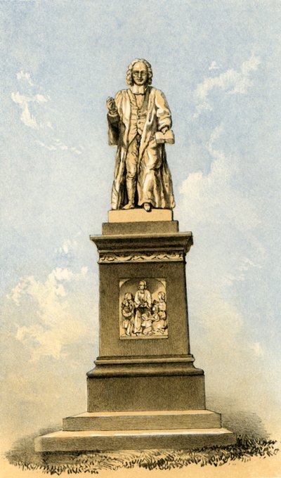 Watts Memorial, sent på 1800-tallet. av Unbekannt