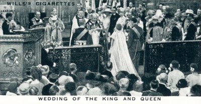 Kongen og Dronningens bryllup, 1923 1937 av Unbekannt