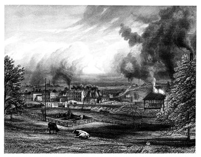 Wedgwood-fabrikken, Etruria, Hanley, Staffordshire, England av Unbekannt