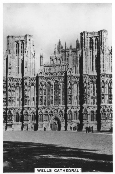 Wells Cathedral, Wells, Somerset, England, 1936 av Unbekannt