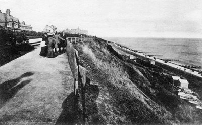 West Cliff and gardens, Felixstowe, Suffolk, tidlig på 1900-tallet av Unbekannt