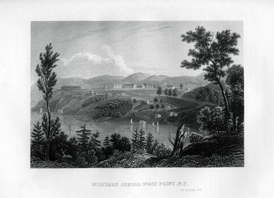 West Point Military School, New York, 1855 av Unbekannt