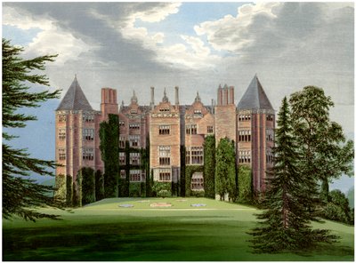 Westwood Park, Worcestershire, Heim von Lord Hampton, ca. 1880 von Unbekannt