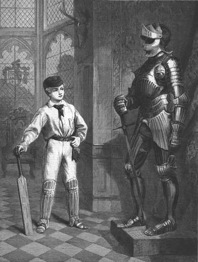 For en lystig Wicket Keeper han ville gjøre, 1875 av Unbekannt