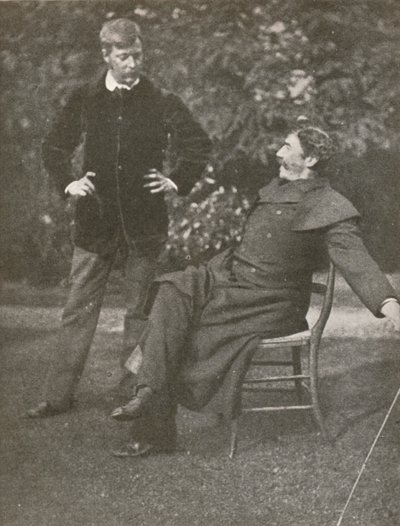 Whistler og Menpes, c1885, 1904. av Unbekannt