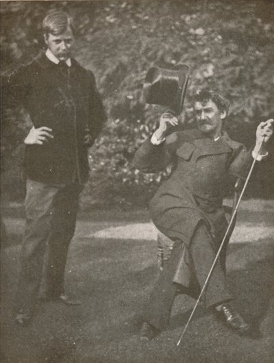 Whistler og Menpes, c1885, 1904. av Unbekannt