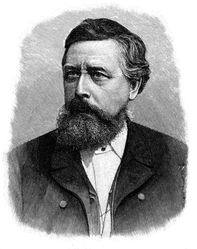Wilhelm Liebknecht, tysk sosialdemokrat fra 1800-tallet av Unbekannt