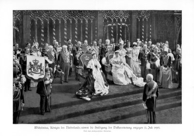 Wilhelmina av Nederland, 1880-1962, 5. juli 1898, 1900 av Unbekannt