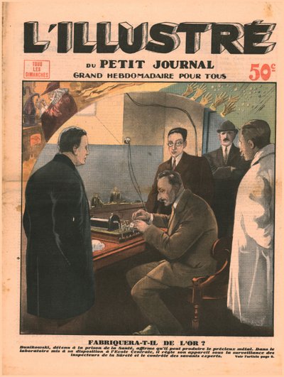 Vil han lage gull, 1932. av Unbekannt