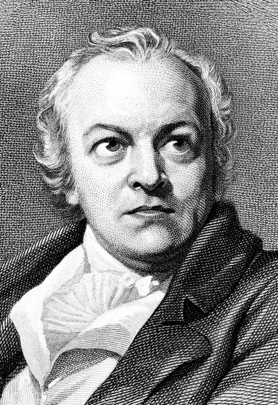 William Blake , engelsk poet, maler og trykkeri, 1906 av Unbekannt